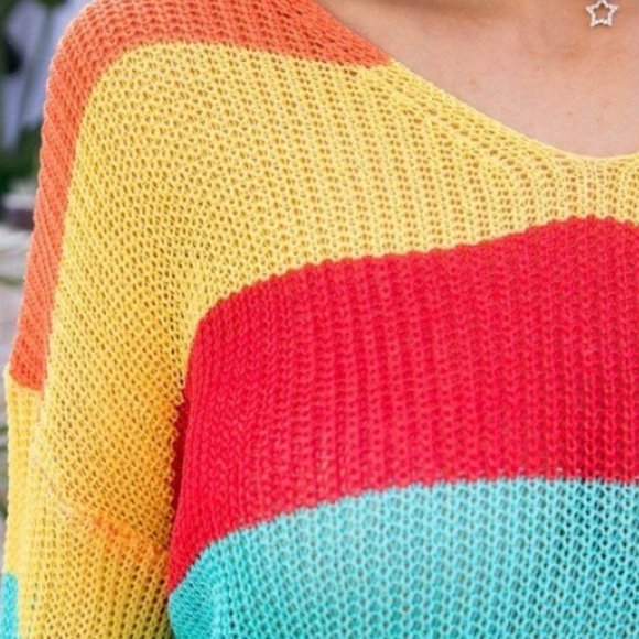 Bold Striped sweater - Picture 4 of 10